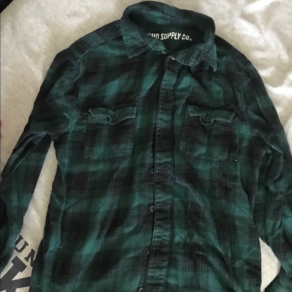 Striped flannel